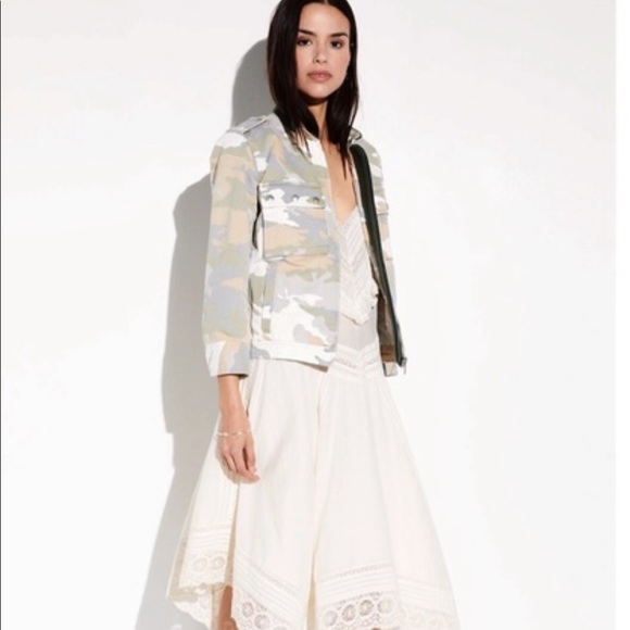 Zadig & Voltaire Pink Camoflauge Jacket - Picture 3 of 9